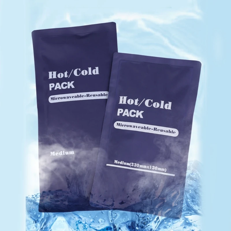 Ice Pack for Injuries Reusable-Hot and Cold Gel Pack for Shoulder,Knee,Back,Ankle,Arm Discomfort-Sport-Therapy Recovery