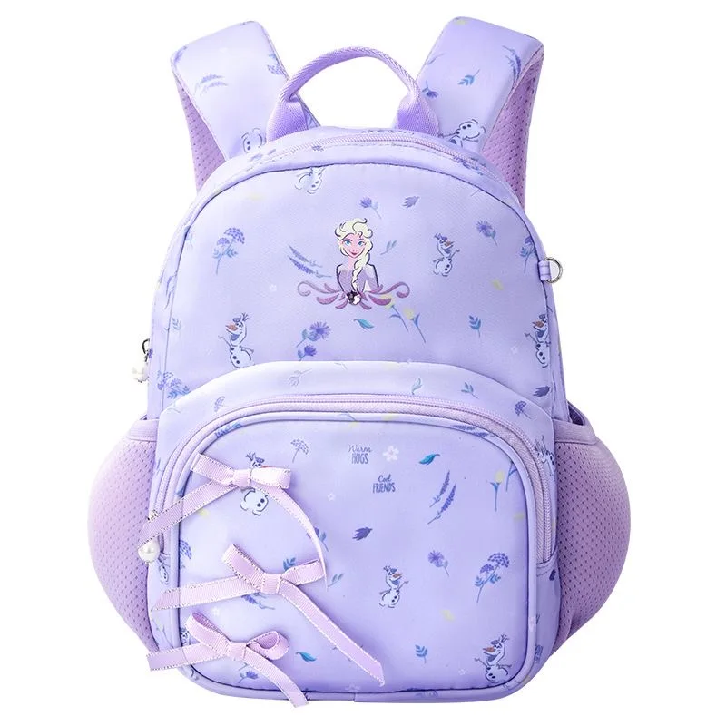 

New Disney cartoon girls frozen 2 Kids Backpack bag Kindergarten school Accessories bag