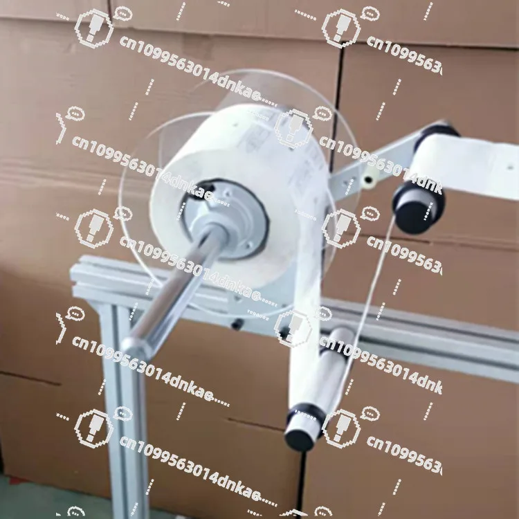 Labeling Machine Label Retractable Material Rack Baffle Tray Paper Clip Shaft Deviation Correction Unpowered Positioning Roller