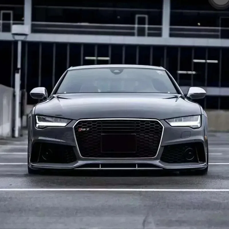 

New val facelift Body kit A7 C7 2016-2018 modified RS7 style bodykit car bumper