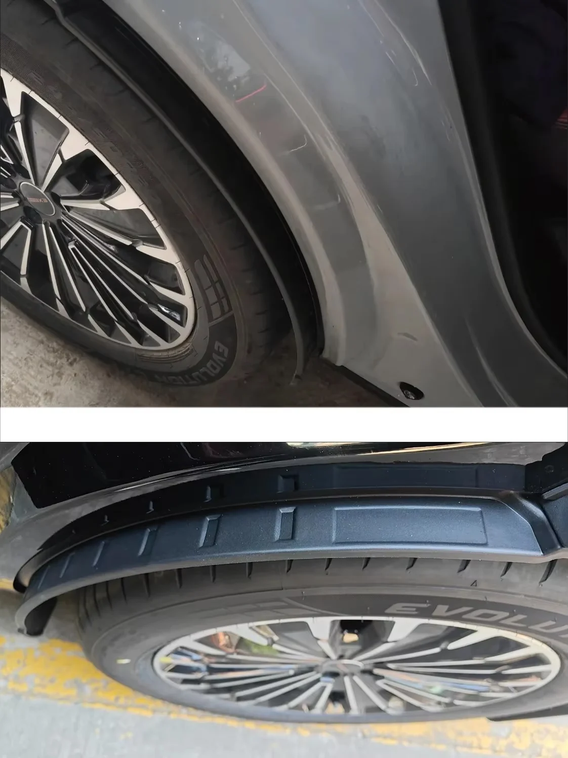 مصدات مبطنة تلقائيًا لسيارة Hyundai Tucson NX4 N-Line LWB 2025 2024 2023 2022 واقيات الطين المضادة للتجمد واقيات الطين الملحقات الخارجية #3