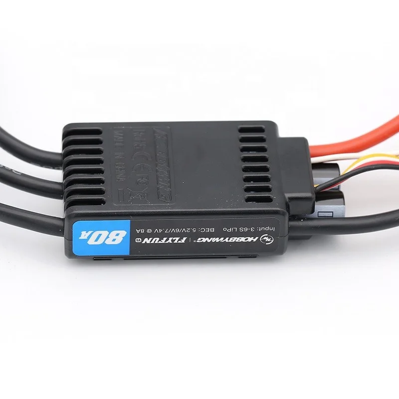 Hobbywing FlyFun V5 80A 120A ESC Brushless Electrical Speed Controller 3-8S Lipo for RC Drone Airplane