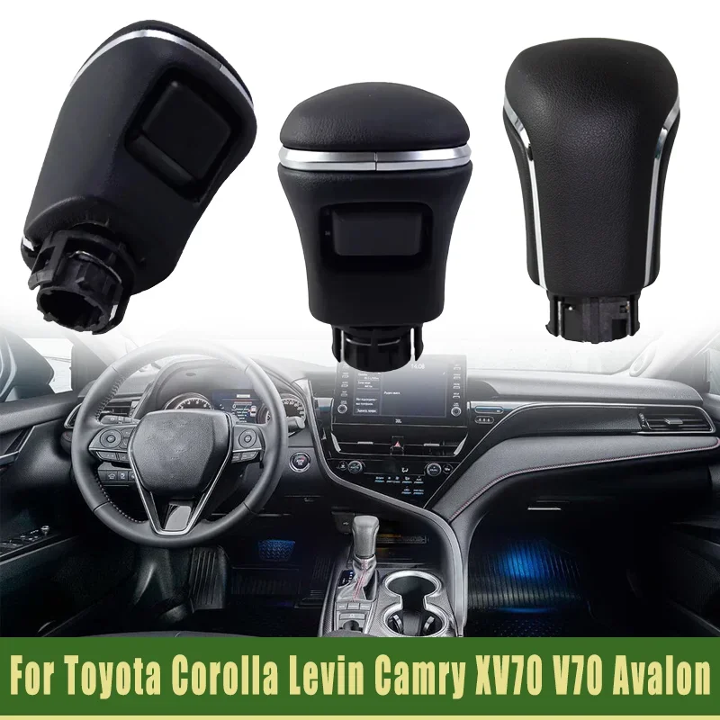 

Новый продукт: Ручка переключения передач для автомобилей Toyota Corolla Levin Camry XV70 V70 Avalon, кожаная, для интерьера автомобиля.
