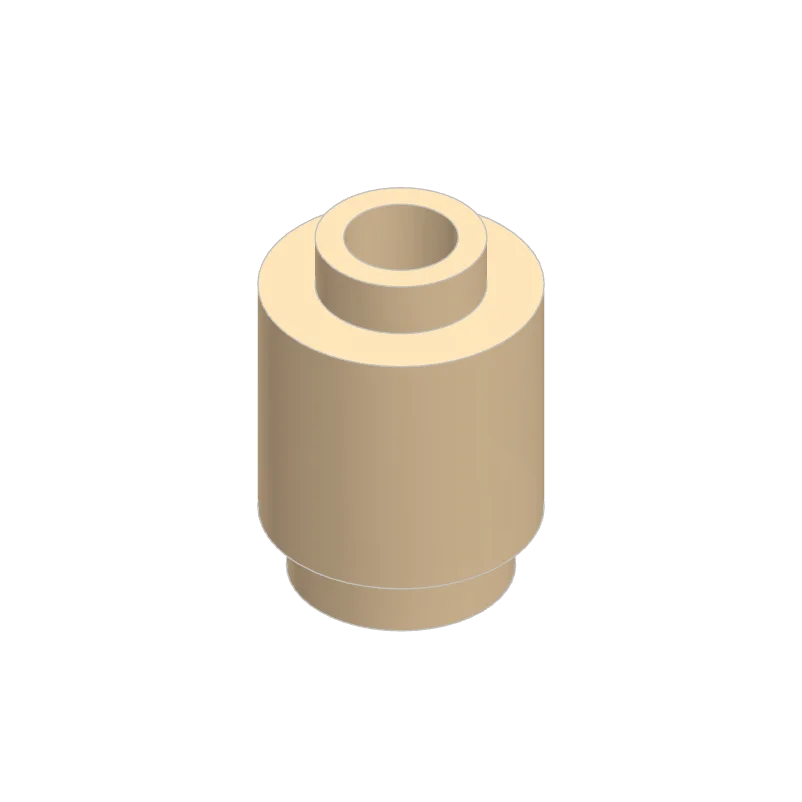 50 Stück 3062b 30068 35390 3062 Zubehör 1x1 Zylindrischer Baustein DIY Bausteine Lernspielzeug Stadtspielzeug – Detail 7