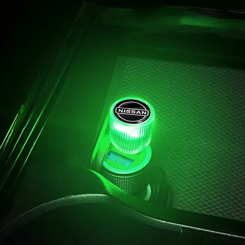 1 قطعة USB صغير LED سيارة ضوء السيارات الداخلية مصباح لتهيئة الجو لنيسان نيسمو ألميرا تيدا جوك Teana قاشقاي 350Z 370Z GTR #6