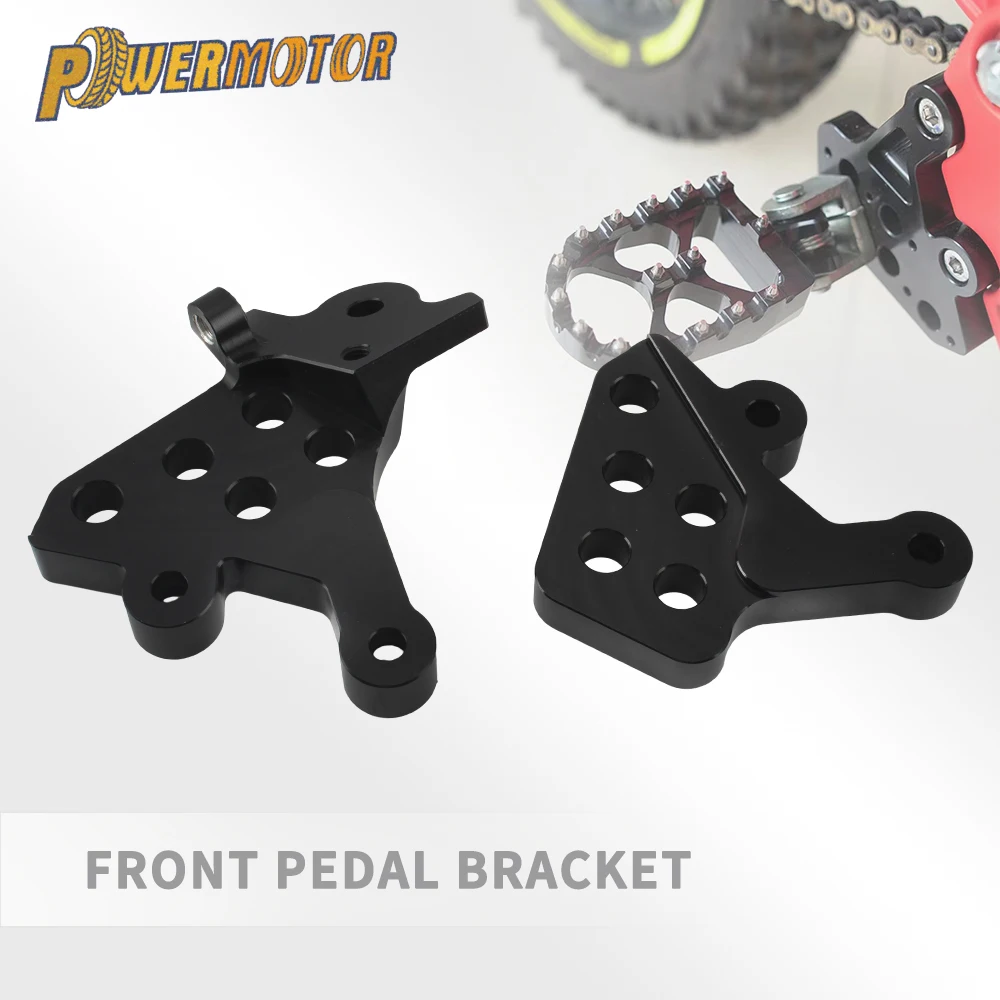 Motorcycle Accessories for Surron Rear Passenger Footrest Foot Pegs Pedal Bracket Enduo E-Bike Sur-ron Light Bee Modified Parts