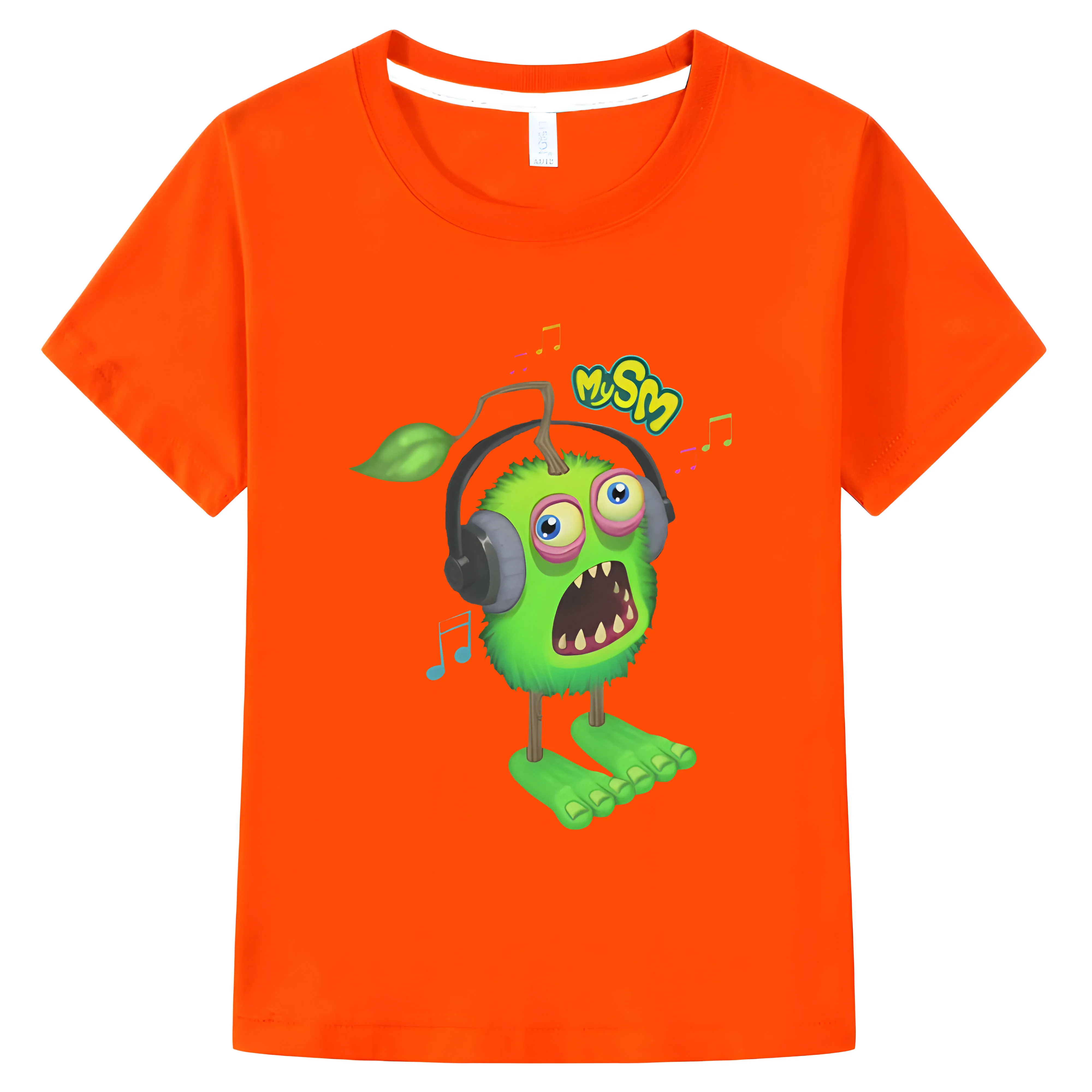 My Singing Monsters Video Game Boys girls T-Shirt Cartoon Funny Cotton Tee Shirt Short Sleeve Printed Summer Tops kids clothes