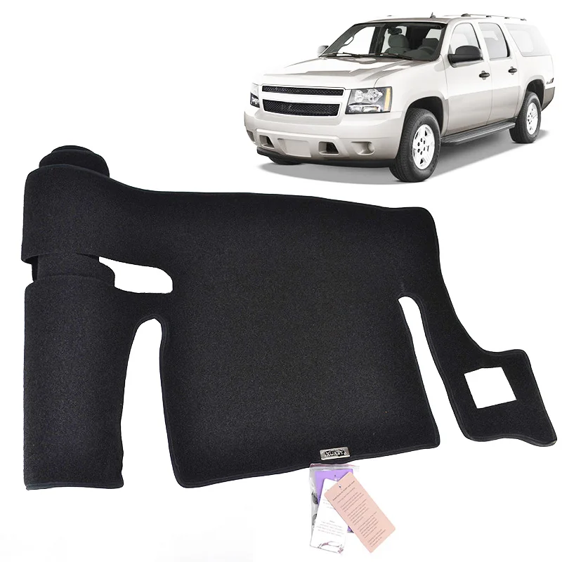 Dash Mat Dashboard Cover Dashmat Fit For Chevrolet Suburban Tahoe 2007-2010 2011 2012 2013 Dash Board Cover Pad Sun Shade Carpet