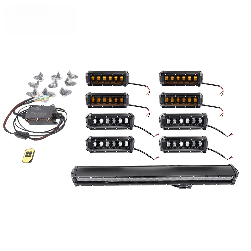 Suitable for 2020-2025 Land Rover Defender 90 110 130 light tower lighting component, roof spotlight