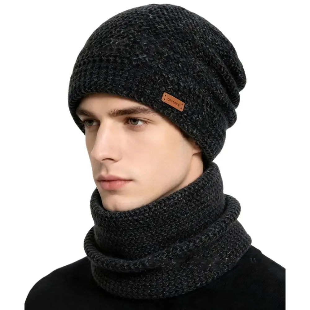 novo-conjunto-de-gorro-e-cachecol-macio-e-espesso-a-prova-de-vento-e-frio-aquecedor-de-pescoco-gorro-de-trico-para-outono-e-inverno