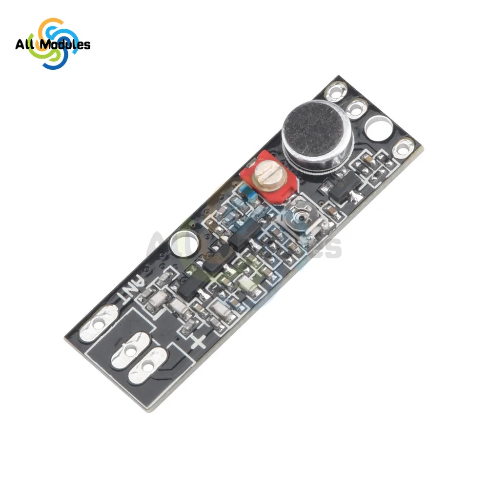 80-110MHz 88-115MHz FM Transmitter Module with Microphone DC 2V 9V 9mA Wireless Car FM Radio Trasmitter Board for Arduino Phone