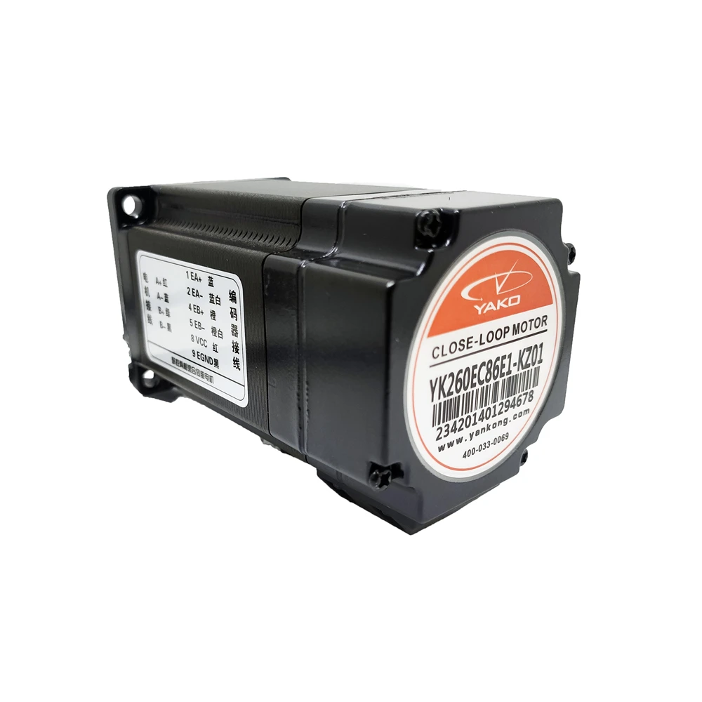

YK260EC86E1-KZ01 New and original YAKO Closed Loop Stepper Motor Easy Servo Step With Encoder