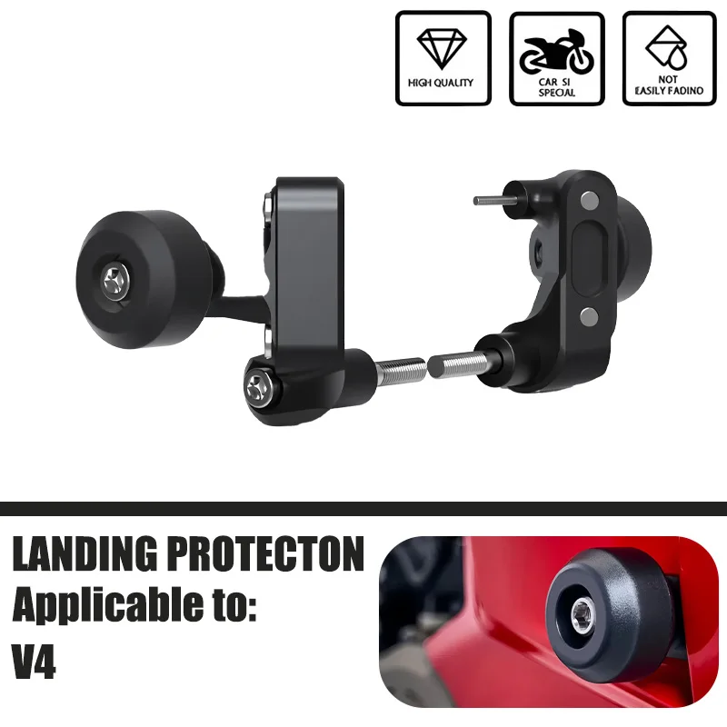 

For Ducati Panigale V4 / V4 S / V4 SP / V4 R 2021-2023 Motorcycle Frame Crash Slide Protector Anti-falling Protection Crash Pads
