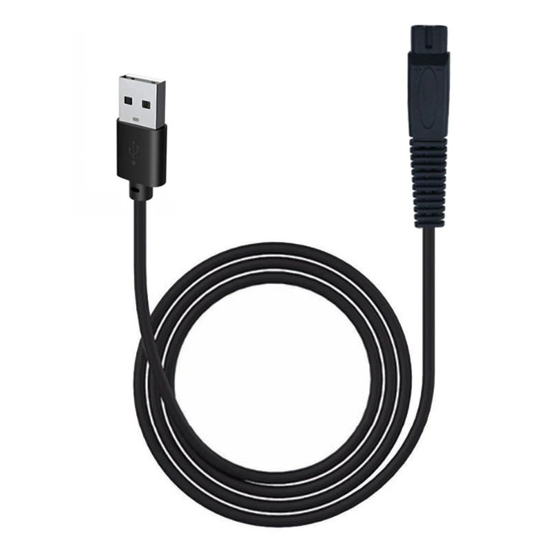 كابل شحن ماكينة حلاقة USB لشاحن ماكينة تشذيب الشعر المنفرد MicroTouch، سلك محول التيار الكهربائي 80 سم #1