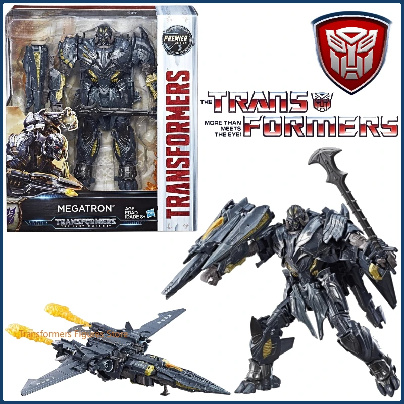 In Stock Transformers Movie 5 TLK Leader Level Megatron Collectible Figures Movable Toys Classic Deformed Car Kid Gifts