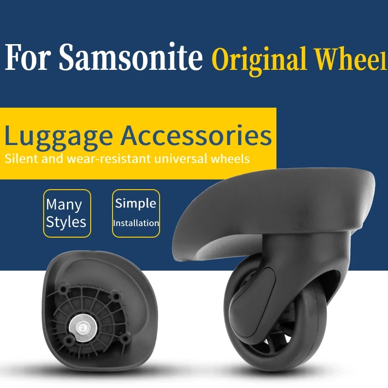 Trolley case universal wheel suitcase running wheel F-43 repair roller suitable for Samsonite 642 wheel accessories replacement