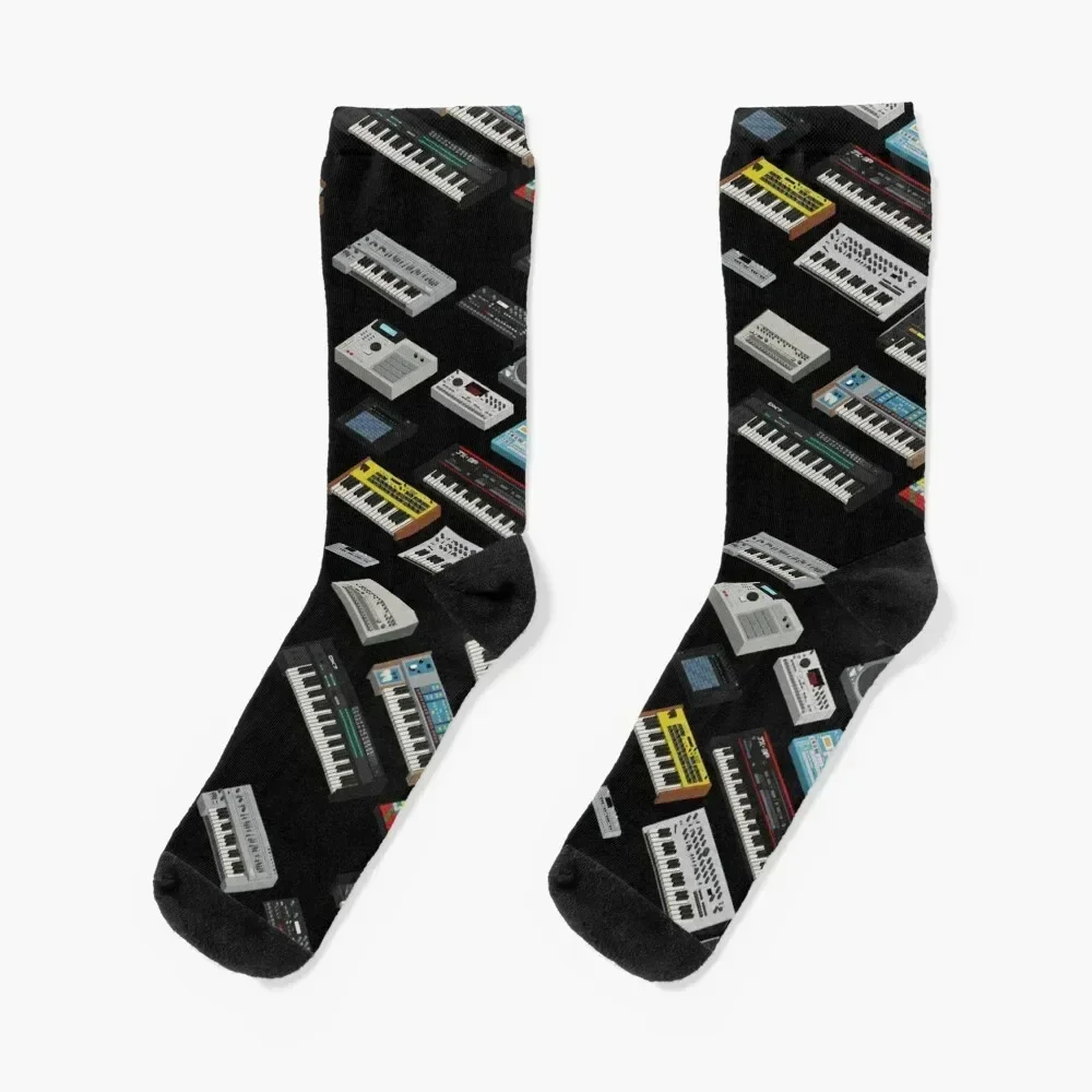 Synthesizer Fan Collection Socks essential luxe designer brand kids Men Socks Luxury Brand Women's