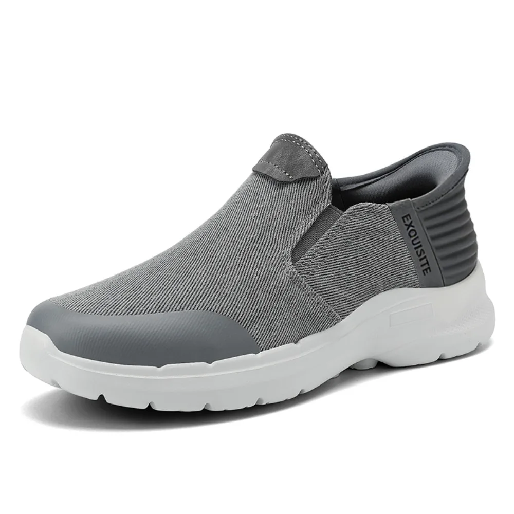 

Men's Casual Canvas Slip-On Shoes 2026 Four Seasons Style Comfortable Breathable Lightweight Anti-Slip Shock Absorption