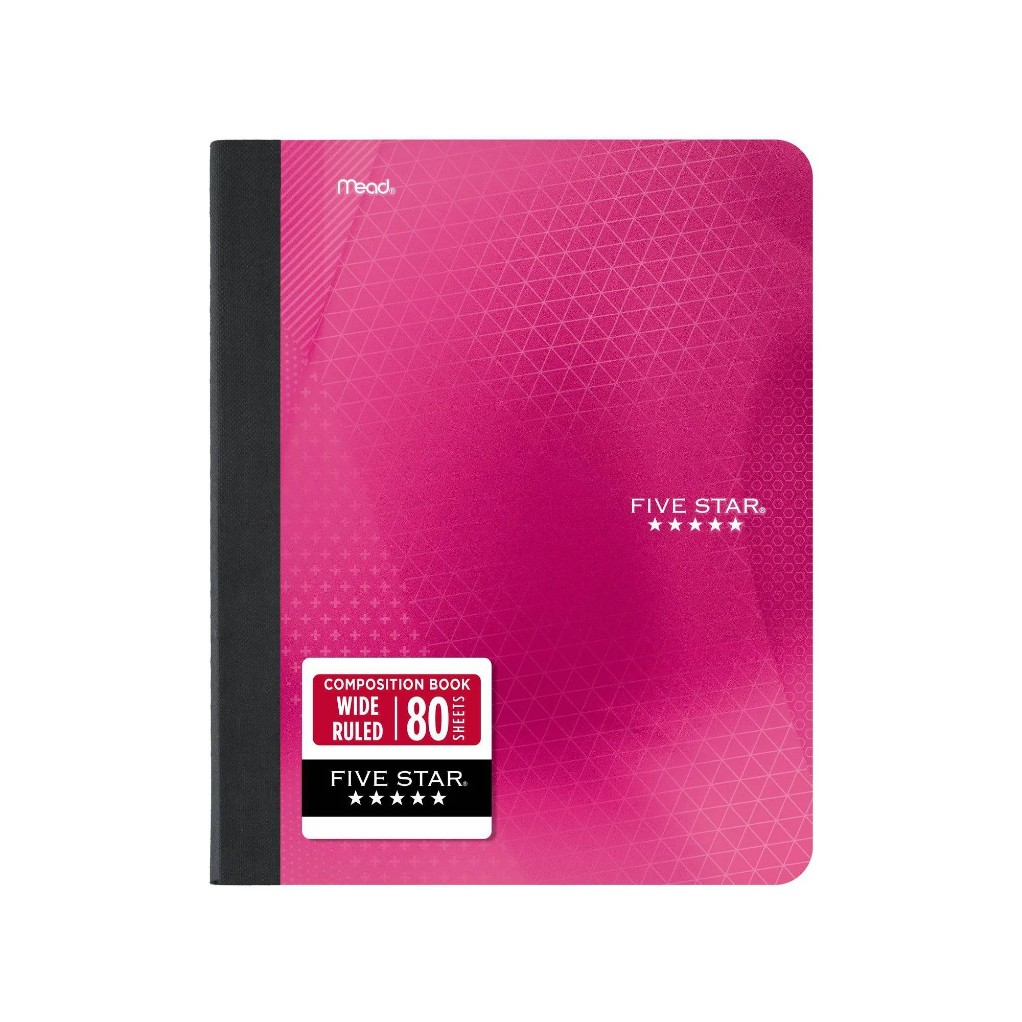 7.5"x9.75" Active Wide Ruled Composition Book Pink