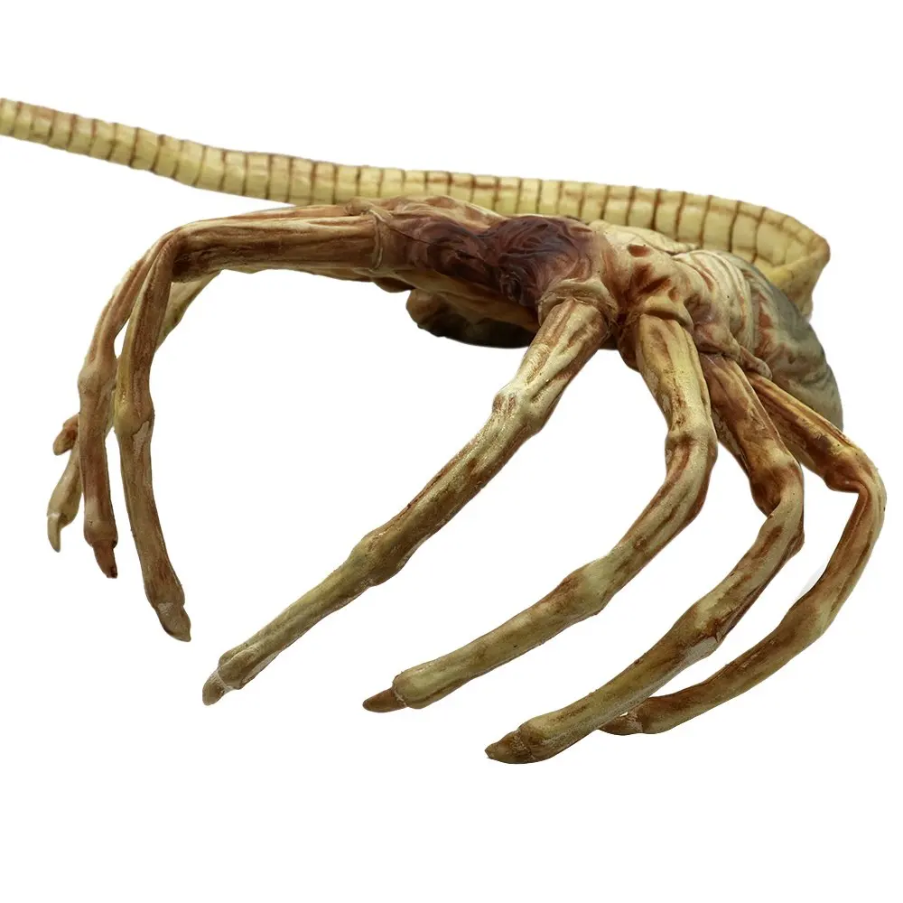 Maska Alien Facehugger, lateksowe straszne pazury owad ksenomorf kostium Hugger, rekwizyt na Halloween