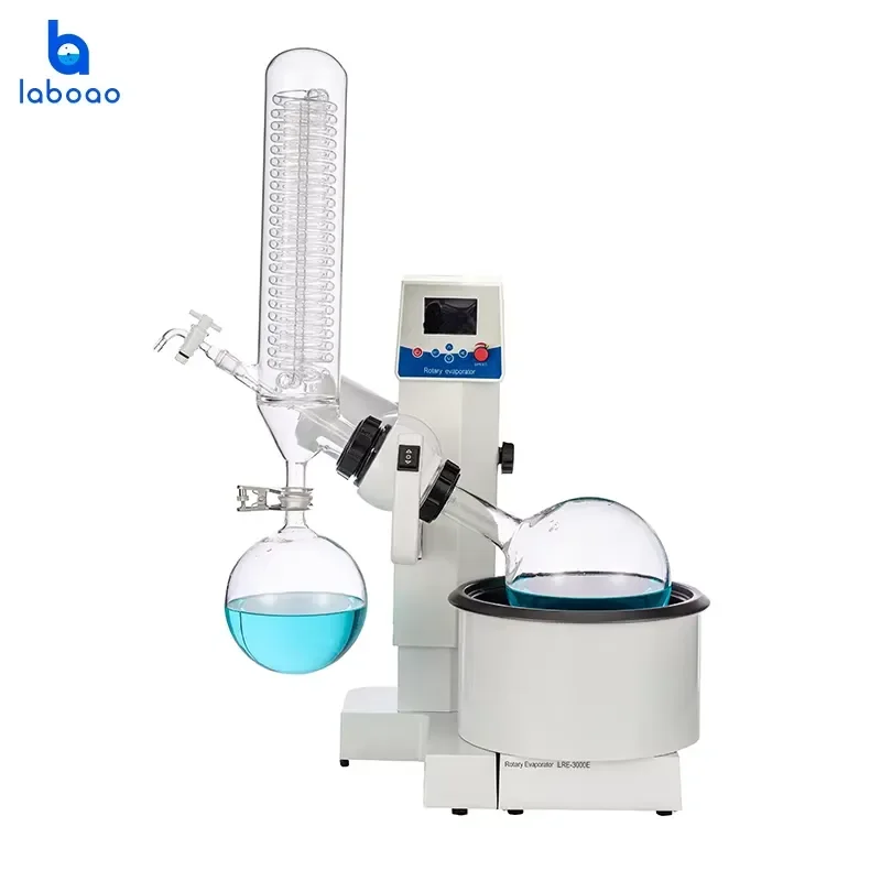 for Laboao 3L Lab Pilot Scale Rotary Evaporator Industrial Aerator With LCD Display