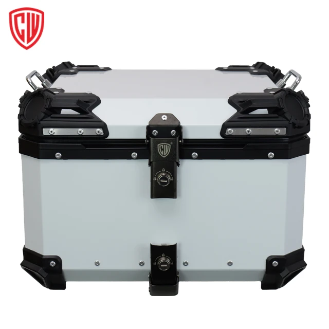 

OEM Factory Motorcycle Top Case Supplier 55l Aluminum Motorcycle Storage Box Tail Top Box For Motorcycle Tail Boxes