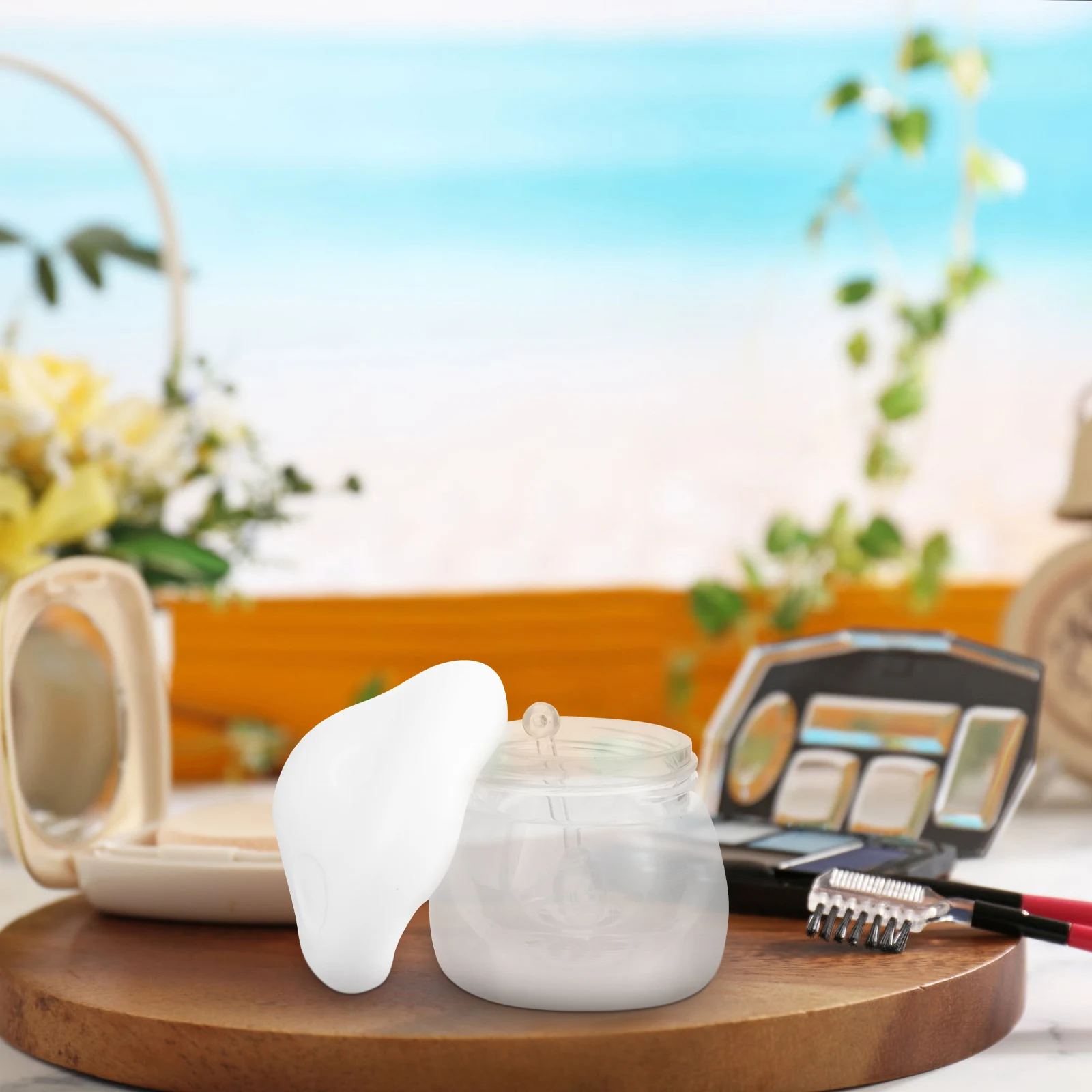 

Refillable Mini Container Lip Balm Jar Portable Cream Bottle Travel Makeup Box Empty Sub Bottle With Lid Small Cute