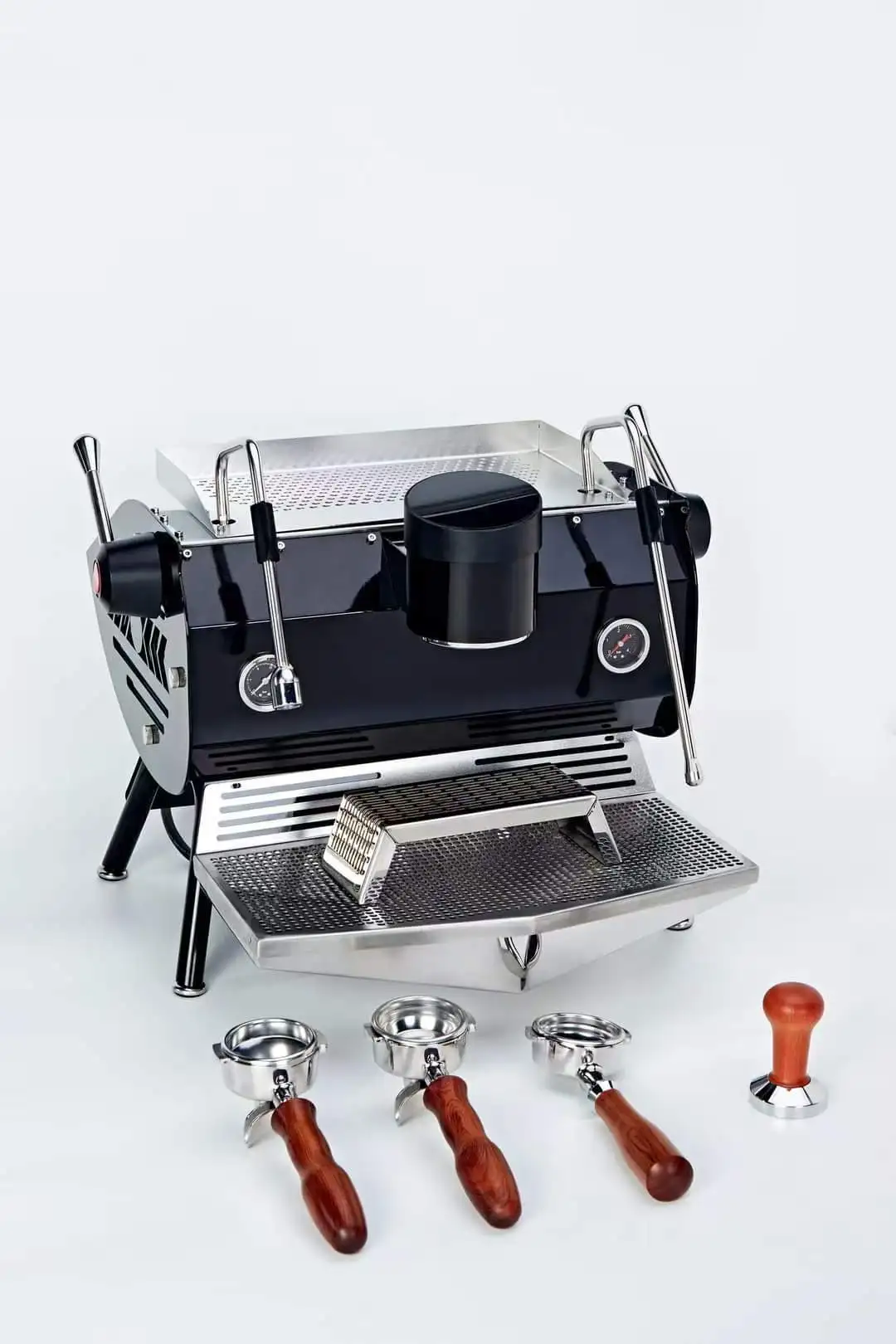Commercial Semi-Automatic Espresso Machine Milk Frother Single Head Double Boiler 9 Bar Pressure Commercial Grade Energy Saving
