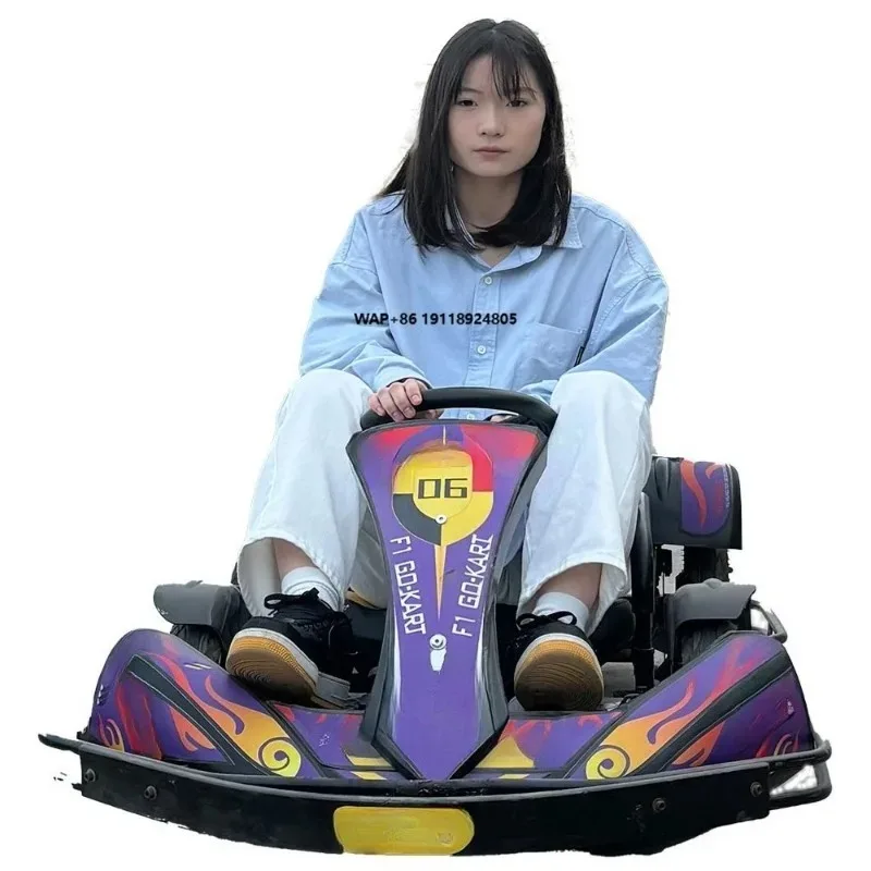 Kart Factory's Direct Factory Electric Go Karts 750W Power 50km/h Max Speed Outdoor Use 200kg Load Capacity Plastic Construction