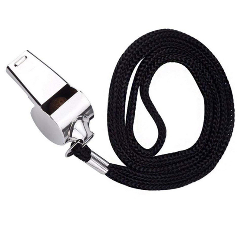  3pcsStainless Steel Whistle First Aid Whistle Soccer Football Basketball Hockey Baseball Sports Referee Whistle Survival Outdoor 