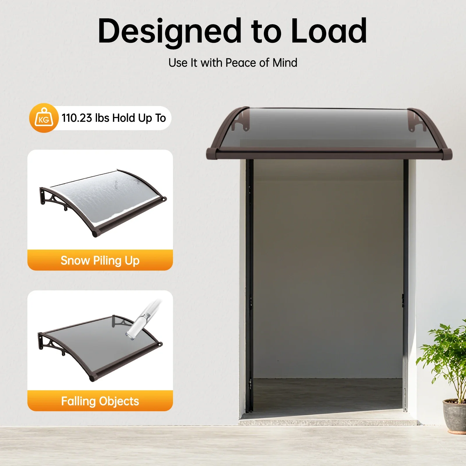 

102*62*15 см навес для передних дверей/окна, навес для навеса для окон и дверей для солнечных штор, навес для тента для патио