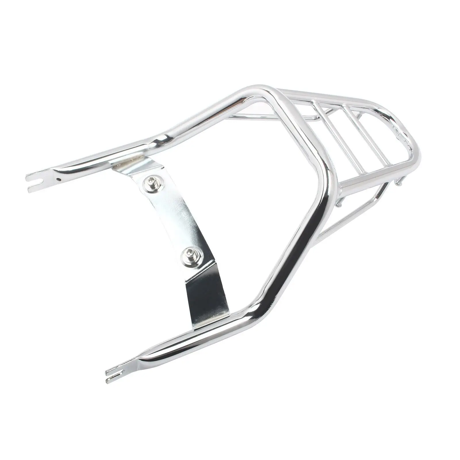 Motorcycle Rear Luggage Rack Moto Chrome Tail Rack Carrier Bracket Kit For Honda Z125 Monkey 125 2018-2022 New Cafe Racer Parts