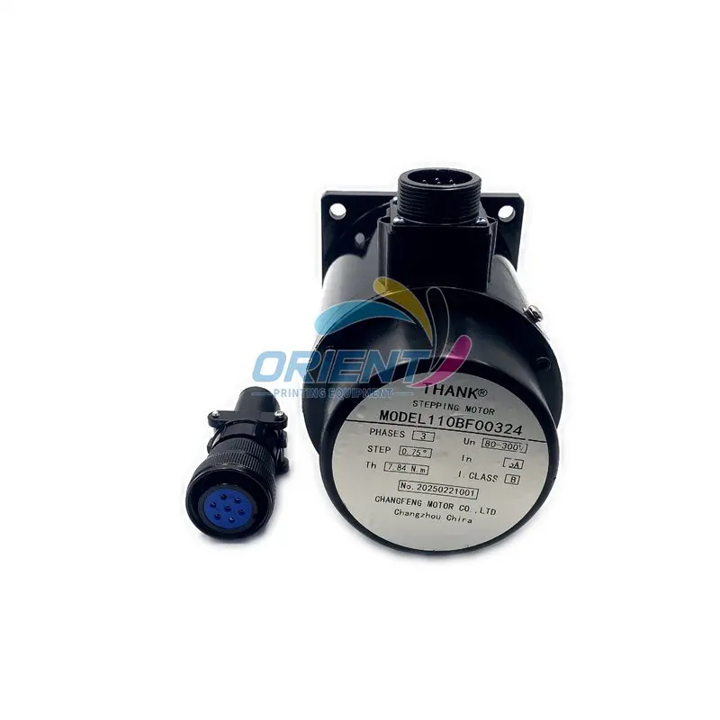 

Оригинальный новый 3-фазный шаговый двигатель 80-300 В 9,8 нм 110BF00324 шаговый двигатель для деталей машин для высечки