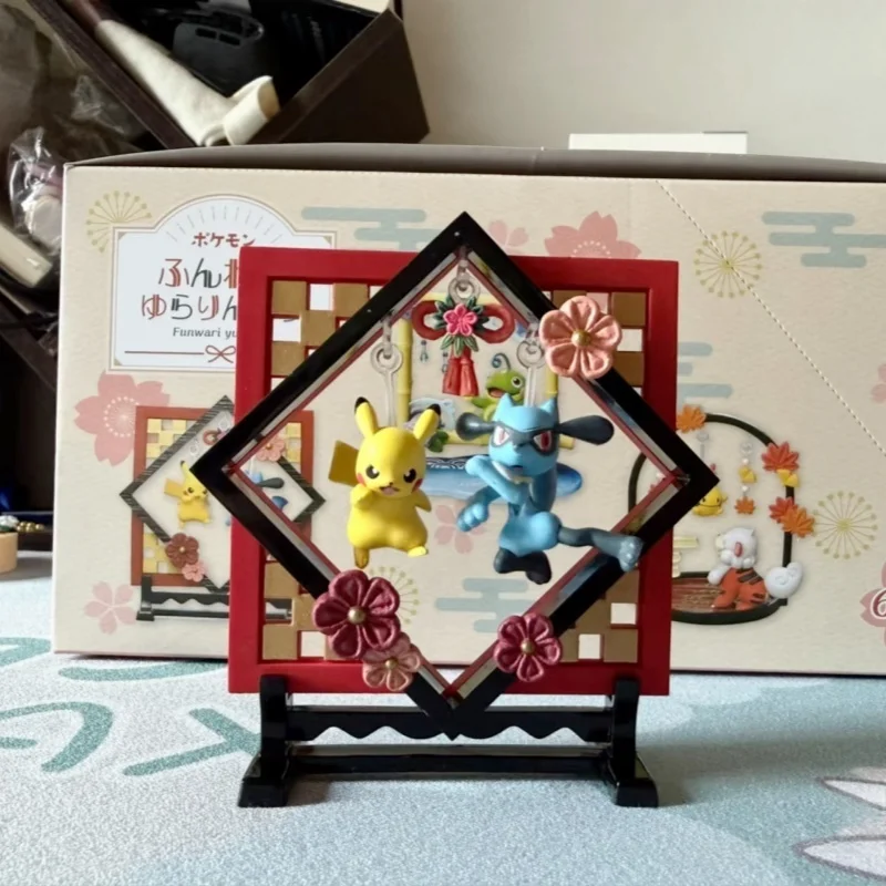 Re-Ment Funwari Yurarin Figure di scene in miniatura Scatola cieca Giocattolo di caramelle Ornamento per la collezione Regalo per bambini