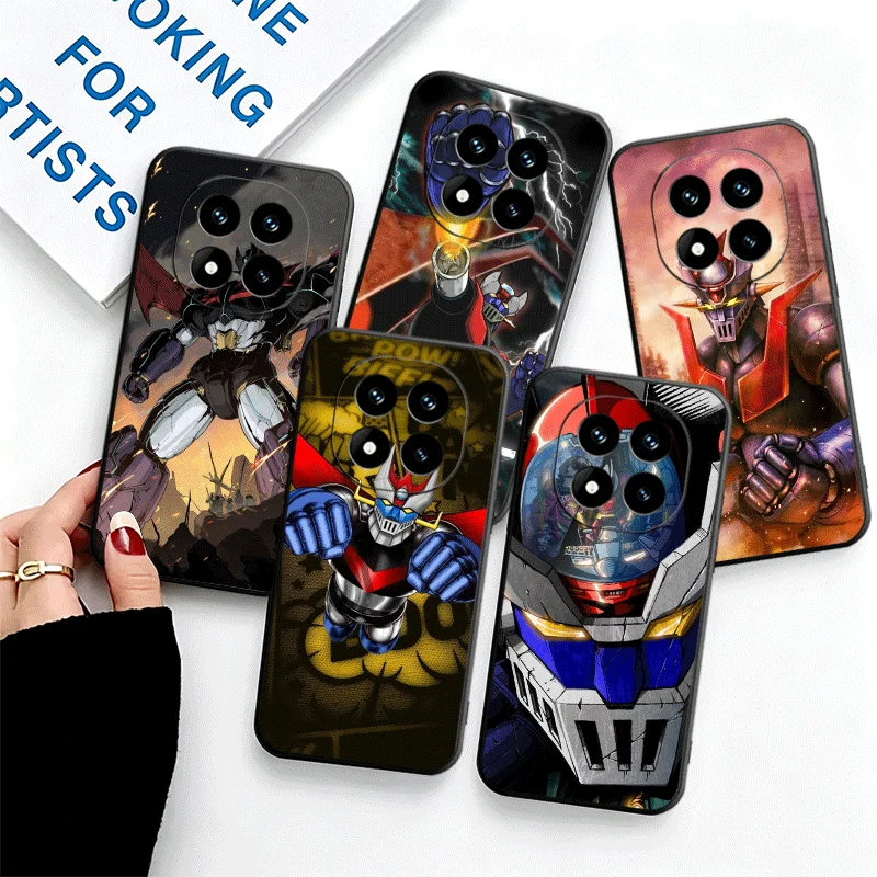 Funda de teléfono M-Mazinger Z Anime para Xiaomi Redmi Note 13 14 15 Pro Plus 12S 11S 4G 11T 5G 10S 11E, funda personalizada con patrón