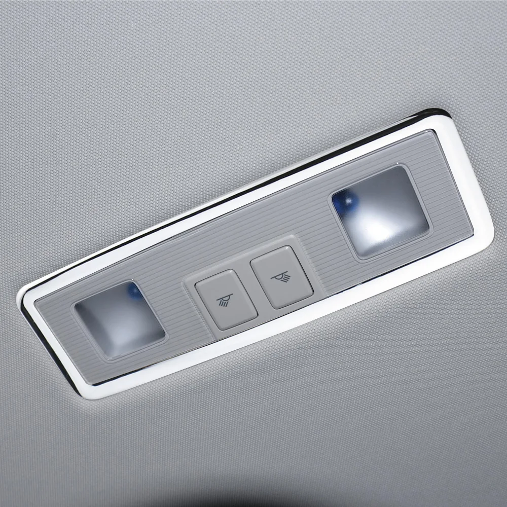 ل Volkswagen VW Golf 7 MK7 2013 2014 2015 2016 2017 2018 2019 السقف الخلفي القراءة ضوء غطاء المصباح ملصق الملحقات الداخلية