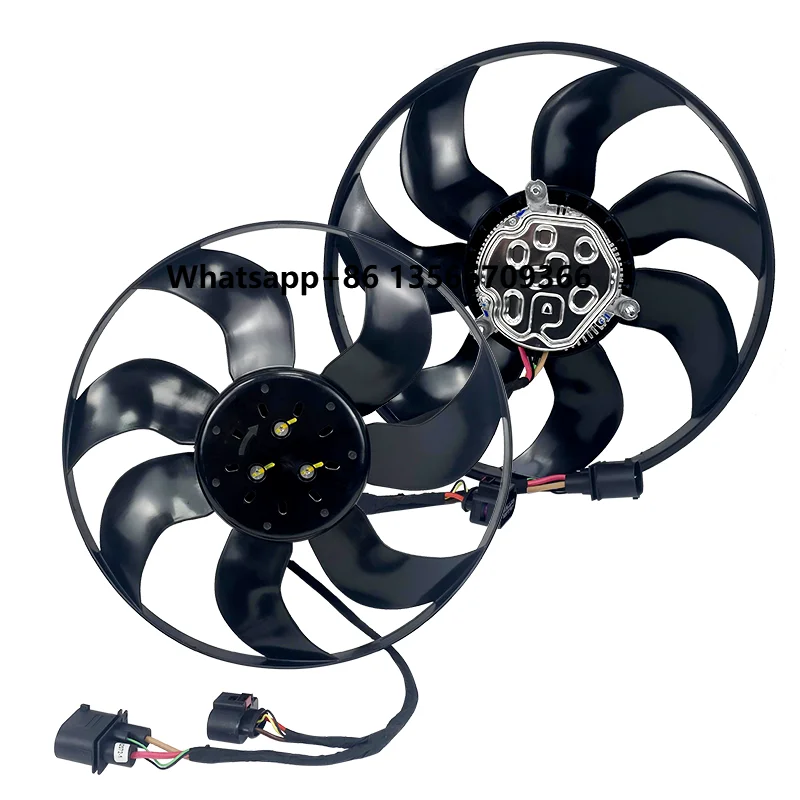 

Auto Parts Radiator Fan for Sharan Assembly 7N0121207E 7N0959455M Car Auto Radiator Cooling Electronic Fan