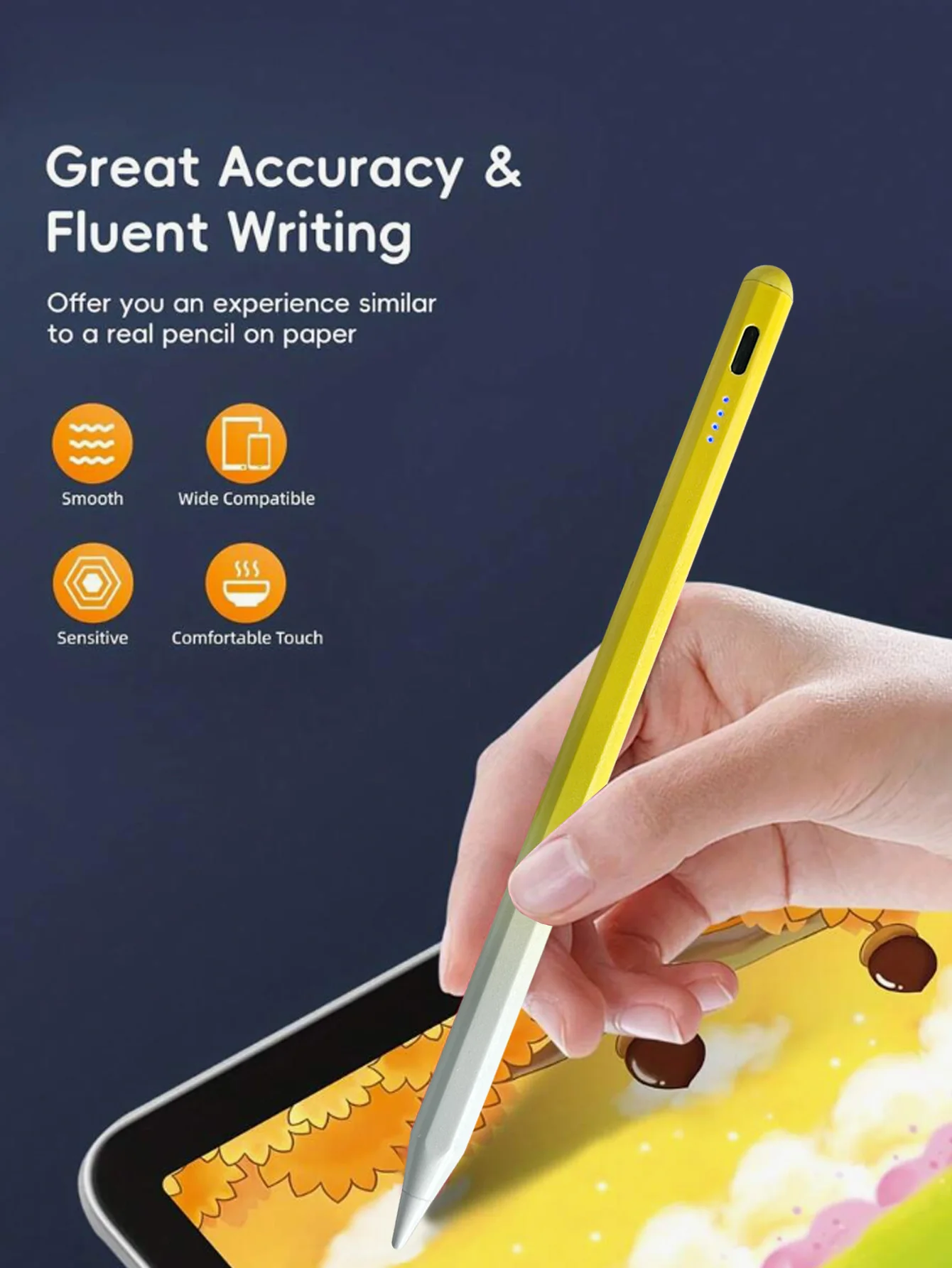 New Universal Stylus Pen for Tablet Touch Pen for iPad Apple Pencil Mobile Phone for Huawei Lenovo Samsung Phone Xiaomi Redmi view 3