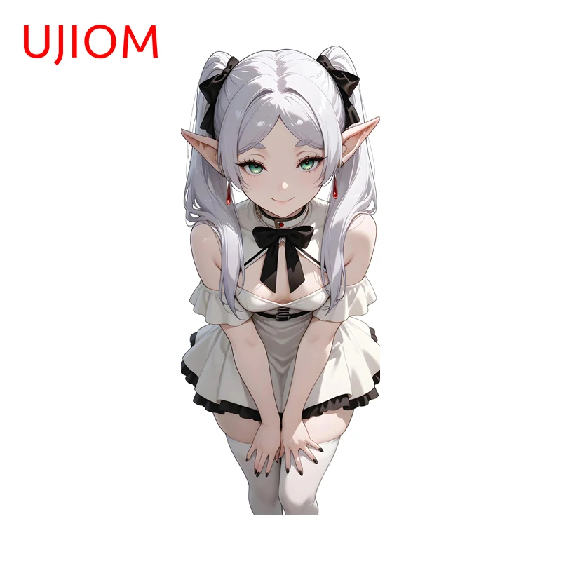 UJIOM Cute Frieren Anime Wall Sticker Kawaii Bedroom Waterproof PVC Decal Creative Home Decoration Accessories Wallpaper Decor