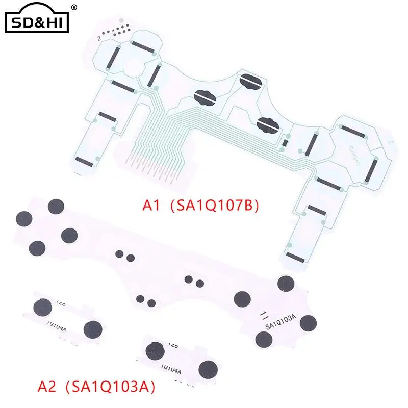 1pcs SA1Q107B SA1Q113A Ribbon Circuit Board Film Joystick Flex Cable Conductive Film For PS2 Controller