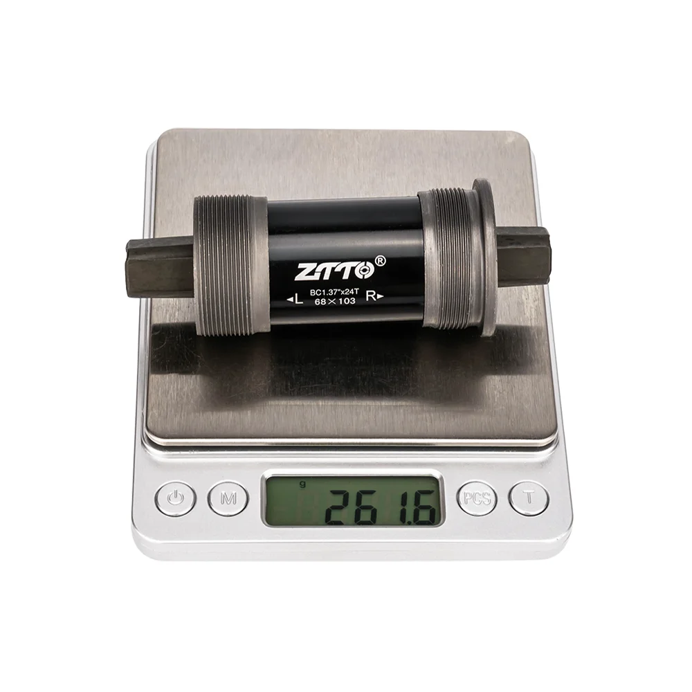 ZTTO دراجة BSA 68x103 مللي متر 107 مللي متر 110.5 مللي متر 113 مللي متر 116 مللي متر مربع مدبب الخيوط أسفل بين قوسين ل محور ثقب مربع مربع كرانسيت #6