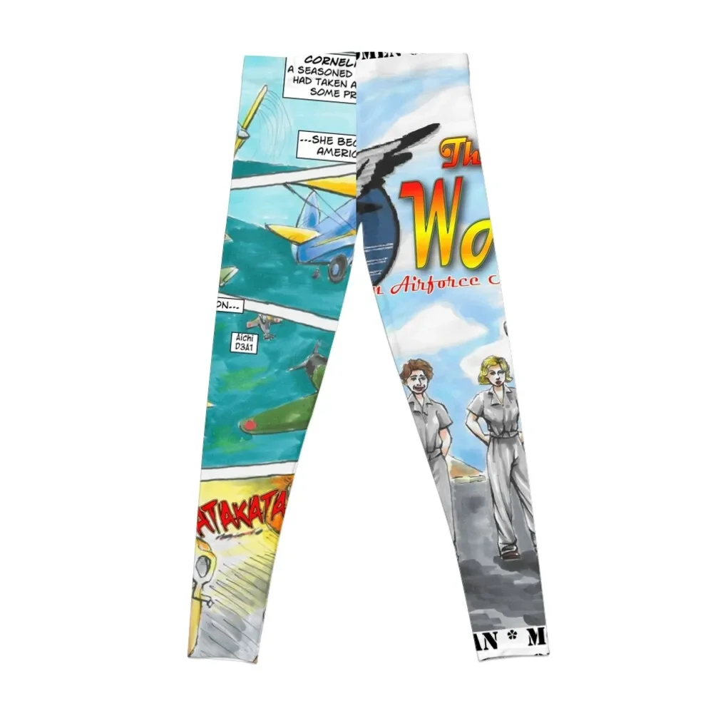 The WASP Attack on Pearl Harbor Leggings Fitness woman Women's tights sporty woman push up Womens Leggings