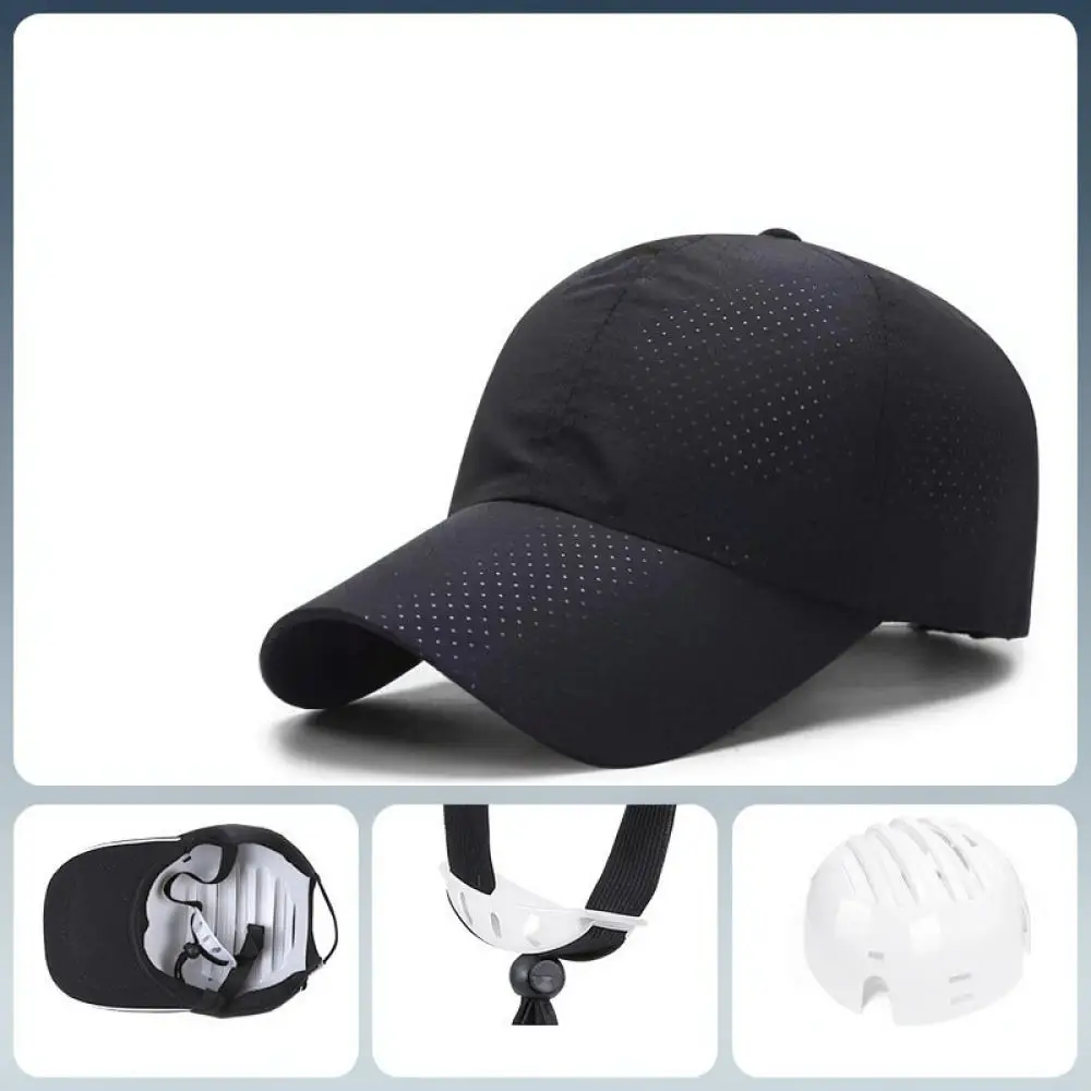 Durable Safety Bump Cap With ABS Protective Breathable Baseball Hat For Workshop Maintenance And Warehouse Logistics Staff