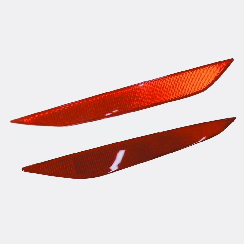 ZF-S Par Reflectores Traseros Rojos ABS Para Alfa Stelvio 2018 2019 2020 2021 2022 2023 Reemplazo 50553181 50553182 Lámpara L