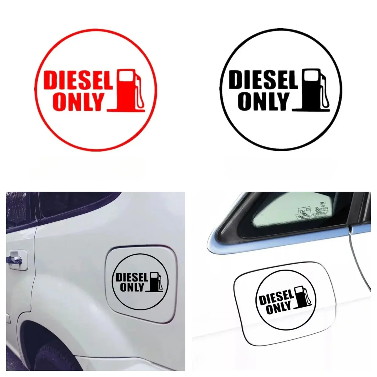 

New Design Hot - Selling DIESEL ONLY Car Sticker Scratch Decorative Vinyl Car Accessories Window Decal PVC Decorative