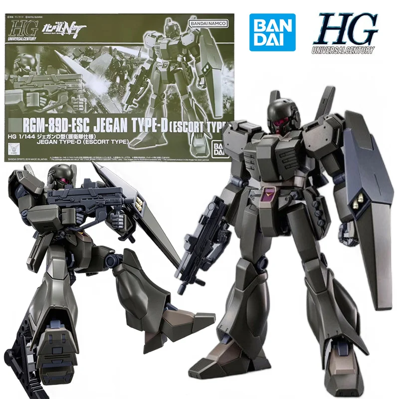 

Bandai Namco PB HGUC 1/144 Jegan Type-D Escort Type 14Cm Anime Original Action Figure Gundam Model Assemble Toy Gift Collection