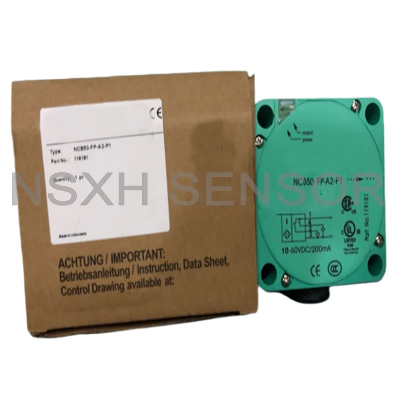 

NCB50-FP-A2-P1 novo de alta qualidade p + f sensor de interruptor indutivo