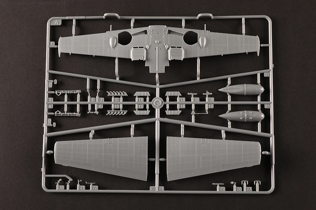 HobbyBoss 81792 1/48 Scale BF109 BF-109 BF109E  Bf109E-4  Fighter Plane Aircraft Airplane Plastic Assembly Model Building Kit