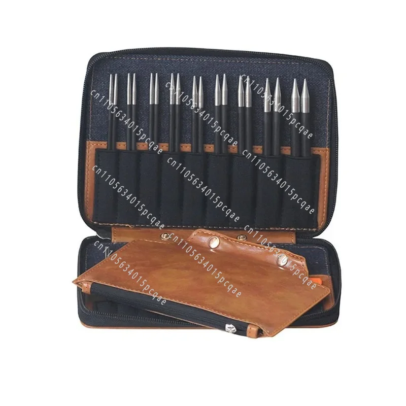 Double Color Removable Ring Needle Set 15 Pay 11.5cm 2.0-8 Hand Polished Carbon Fiber Ring Needle