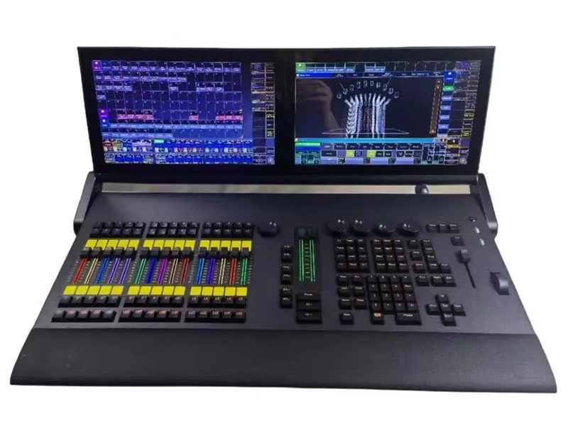 Big stage DMX Console Controller T2 For Professional Light Show Designers 512 light control with flughtcase